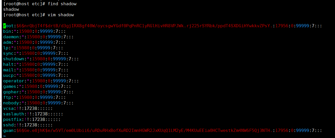 Linux 用户管理