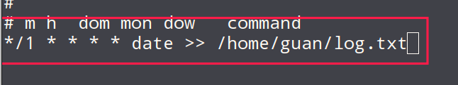 Linux 定时任务 crontab