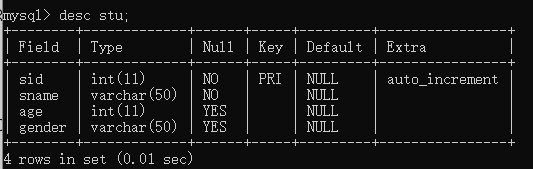 dql(data query language)数据